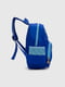 Рюкзак кольору електрик з принтом (26х31х14 см)  | 6754659 | фото 4