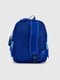 Рюкзак кольору електрик з принтом (26х31х14 см)  | 6754659 | фото 6