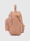 Рюкзак для дівчинки пудрового кольору з довгим плечевим ременем | 6754678 | фото 7