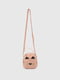 Рюкзак для дівчинки пудрового кольору з вушками і вусиками | 6754684 | фото 4