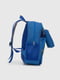 Рюкзак синій з принтом | 6754689 | фото 3