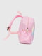 Рюкзак дошкільний рожевий з принтом | 6754703 | фото 3