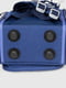 Рюкзак каркасний синій з брелком-ведмедиком | 6754710 | фото 4