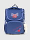 Рюкзак каркасний синій з брелком-ведмедиком | 6754710 | фото 5
