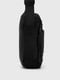 Текстильна чорна сумка через плече  | 6754746 | фото 4