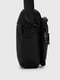 Текстильна чорна сумка через плече  | 6754817 | фото 3