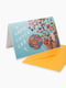 Вітальний набір: листівка ручної роботи, конверт, пакет | 6754872 | фото 2