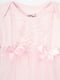 Бодi-сукня рожева з мереживним оздобленням та бантиками | 6754898 | фото 2