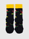 Шкарпетки (27-29)  чорні з новорічним принтом | 6755165 | фото 6