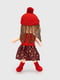 Лялька м'яконабивна в червоному вбранні | 6755302 | фото 3