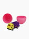 Машинка іграшкова "Яйце-сюрприз" рожева | 6755386 | фото 3