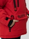Червона куртка з капюшоном з хутряним оздобленням | 6755478 | фото 5