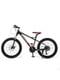 Спортивний велосипед RUI JIA ZL40-3 24" червоно-чорний | 6755481 | фото 3