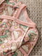 Комбінезон рожевий із закритими ручками та принтом "Єдиноріг" | 6755860 | фото 2