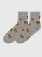 Шкарпетки сірі з ведмедиками | 6755896 | фото 3
