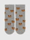 Шкарпетки сірі з ведмедиками | 6755896 | фото 4