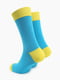 Шкарпетки синьо-жовті | 6756003 | фото 2