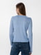 Пуловер однотонний блакитний | 6756032 | фото 4