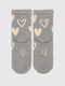 Шкарпетки сірі в сердечка | 6756234 | фото 7