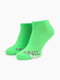 Шкарпетки зелені з принтом | 6756500