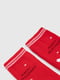 Шкарпетки червоні з принтом | 6756641 | фото 6