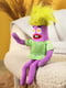 М'яка іграшка фіолетова однотоне волосся сосиска (40 см) | 6756867 | фото 2