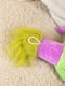М'яка іграшка фіолетова однотоне волосся сосиска (40 см) | 6756867 | фото 3