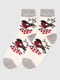Шкарпетки «Снігурі» молочні | 6756874 | фото 3