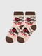 Шкарпетки «Снігурі» бежеві | 6756950 | фото 2