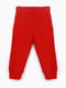 Спортивні штани з принтом для хлопчика червоні | 6757199 | фото 5