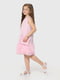Сукня бальна рожева з візерунком  | 6757258 | фото 3