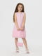 Сукня бальна рожева з візерунком  | 6757258 | фото 2