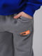 Спортивні штани для хлопчика однотонні сірі | 6757424 | фото 3