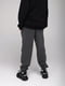 Спортивні штани для хлопчика сірі | 6757435 | фото 2