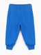 Спортивні штани з принтом для хлопчика сині | 6757481 | фото 5