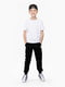 Спортивні штани для хлопчика чорні | 6757639 | фото 3