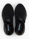 Чорні текстильні кросівки на шнурівці | 6757816 | фото 7