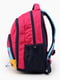 Рюкзак шкільний, баф та брелок рожевий | 6757845 | фото 3