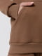 Костюм коричневий з принтом: худі та штани | 6758916 | фото 4