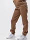 Костюм коричневий з принтом: худі та штани | 6758916 | фото 7