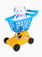 Іграшка "Візок для супермаркету” синя | 6758980 | фото 2