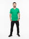 Зелена однотонна футболка | 6757097 | фото 2