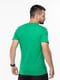 Зелена однотонна футболка | 6757097 | фото 3