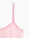 Комплект рожевий в смужку: майка та труси-шорти | 6757132 | фото 3