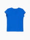 Синя бавовняна футболка з принтом | 6757573 | фото 3