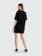 Сукня-футболка чорна | 6757575 | фото 6