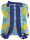 Рюкзак блакитного кольору з принтом "Citrus"  | 6757581 | фото 2