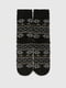 Шкарпетки чорні з принтом | 6757690 | фото 6