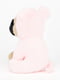 М'яка іграшка Мопс в одязі рожева (20 см) | 6758087 | фото 3