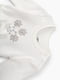 Сукня-боді молочного кольору з квітковим візерунком | 6758340 | фото 2